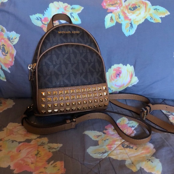 Michael Kors Handbags - Michael kors xs studded mini backpack
